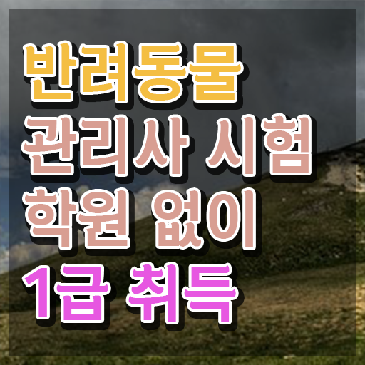  서울반려동물의료비지원 , 반려동물관리사 자격증 온라인으로 합격정보 궁금하다면