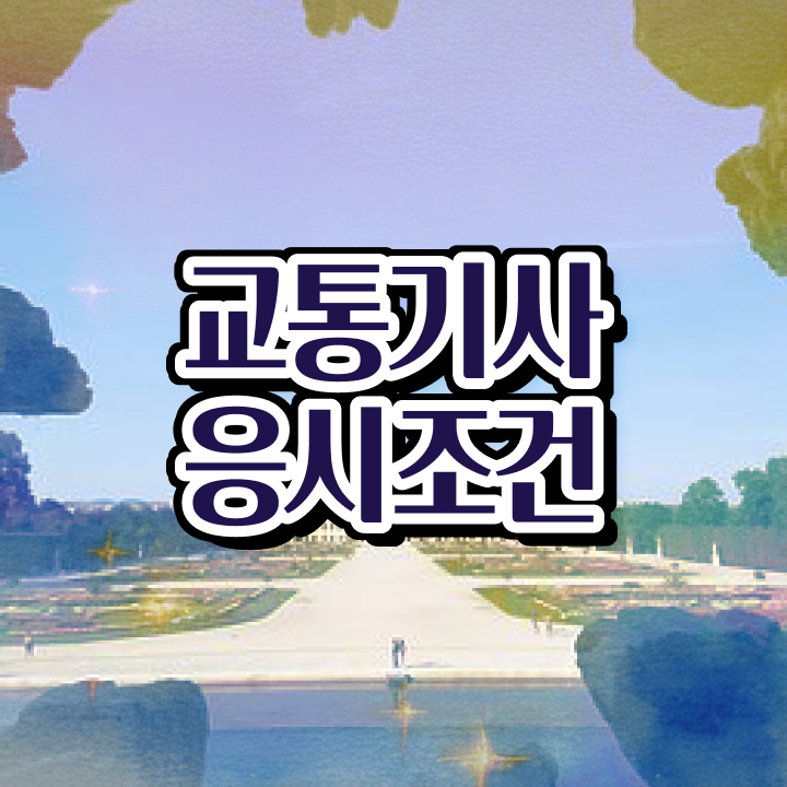  교통기사 실기 교통기사 자격요건 인강으로 5달만에 끝낸 노하우