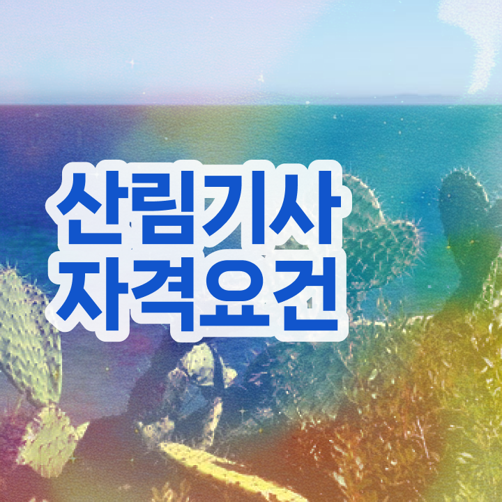  산림기사 자격조건 산림기사 취득자격 독학으로 간편하게 끝낸 비법