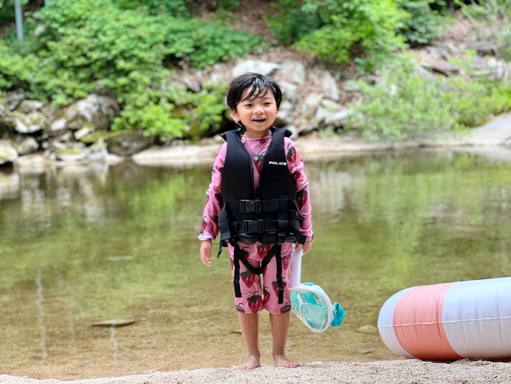  물놀이용품 포리세 어린이 구명조끼