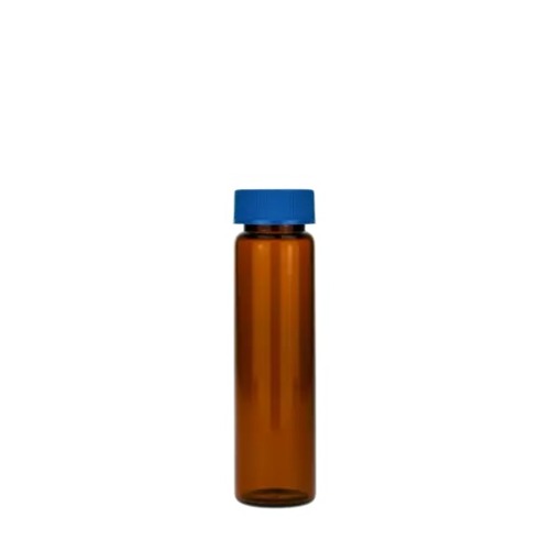  [유리초자] 25 ml 엠버 샘플 바이알 & 스크류 캡 25 ml Amber Storage Vial & Screw cap