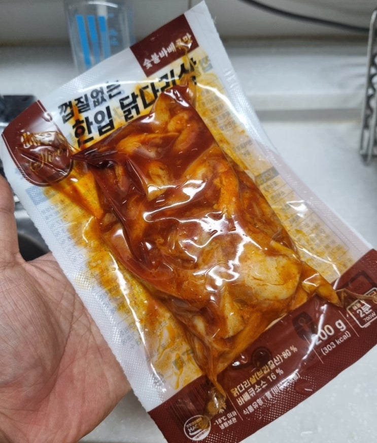  [킹닭 닭다리살] 소스닭다리살 추천해요! 무려 200g :)