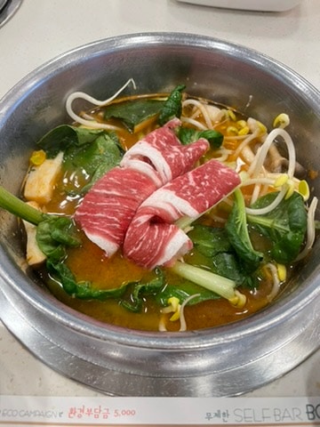  봄담아 마곡_소고기 샤브샤브 1인육수 야채 무한리필 마라샤브 주차가능