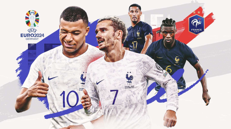  유로 2024 프랑스 축구 분석! 대표팀 명단과 스탯, 스쿼드, 등번호, 베스트 11, 유니폼, 경기 일정 총정리!