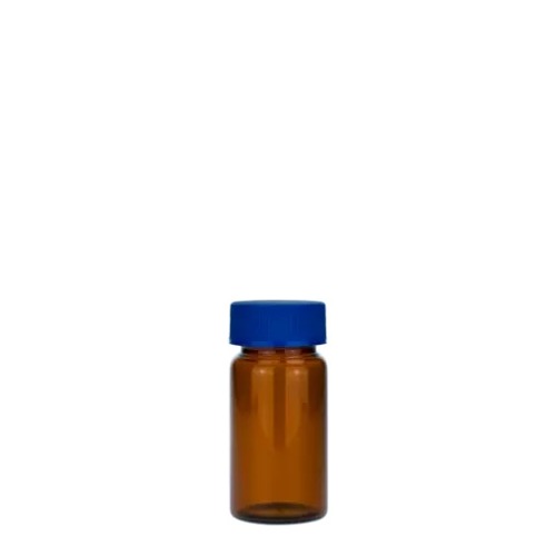  [유리초자] 20 ml 엠버 샘플 바이알 & 스크류 캡 20 ml Amber Storage Vial & Screw cap