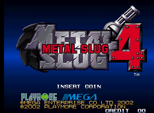  MVS 메탈슬러그4 Metal Slug 4