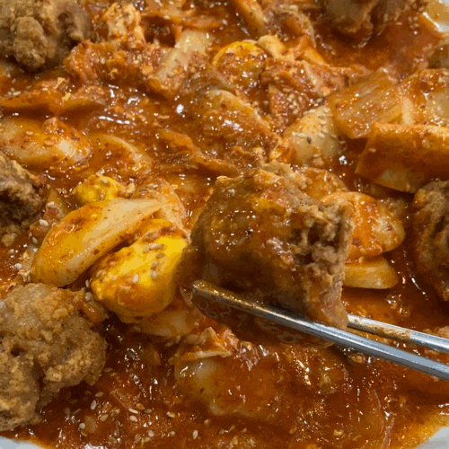  유자유김치떡볶이 신촌점 :) 신촌떡볶이 맛집이에요