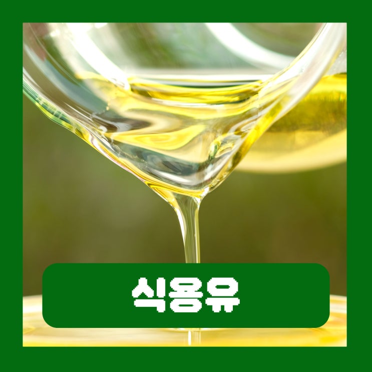  식용유 종류별 장단점 아보카도 올리브 카놀라 포도씨 해바라기씨유