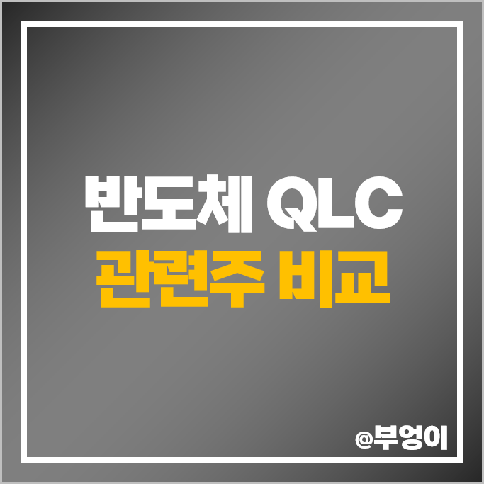 QLC 관련주 반도체 주식 대장주 삼성전자 SK 하이닉스 에프에스티 주가 QLC 관련주 반도체 주식 대장주 삼성전자 SK 하이닉스 에프에스티 주가
