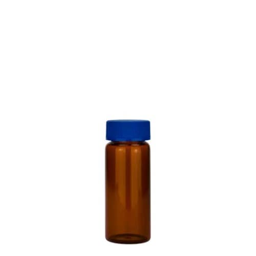  [유리초자] 25 ml 엠버 샘플 바이알 & 스크류 캡 25 ml Amber Storage Vial & Screw cap