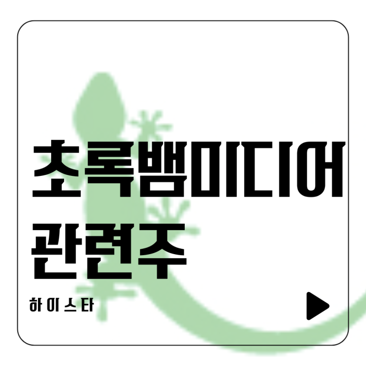 초록뱀미디어 관련주 씨티프라퍼티 <b>티엔엔터</b>테인먼트 큐캐피탈