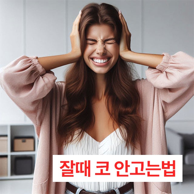 코 안고는법 잘때 코 안고는 자세 후기공유