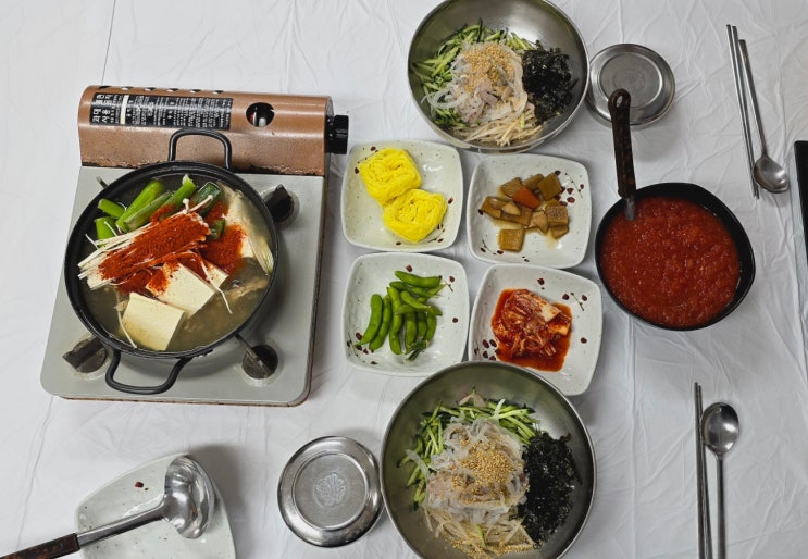  살얼음동동 물회 현지인 추천 포항맛집 포항영일대 신대구횟집
