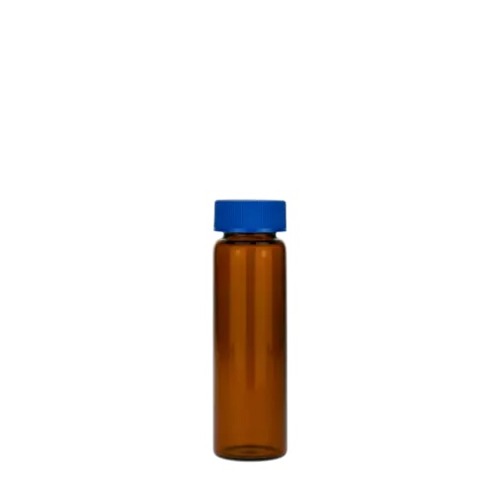  [유리초자] 20 ml 엠버 샘플 바이알 & 스크류 캡 20 ml Amber Storage Vial & Screw cap