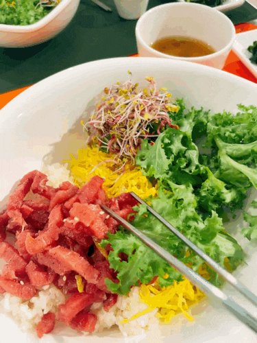  내돈내산 육회비빔밥과 키토김밥 있는 슬림 비빔밥 대치점! 식권대장 가능/가격/위치/찐후기