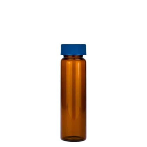  [유리초자] 40 ml 엠버 샘플 바이알 & 스크류 캡 40 ml Amber Storage Vial & Screw cap