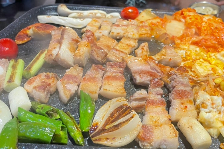 <b>상봉동</b>(상봉역) <b>고기</b> 맛집! <b>꿀삼겹</b>~!! 꿀맛이에요~~