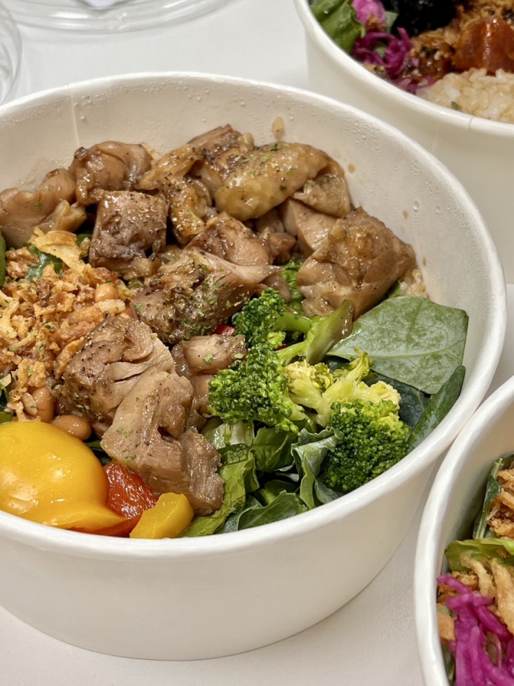  슬로우캘리 메뉴 칼로리 후기 샐러드 포케 맛집 | 라라스윗 아이스크림