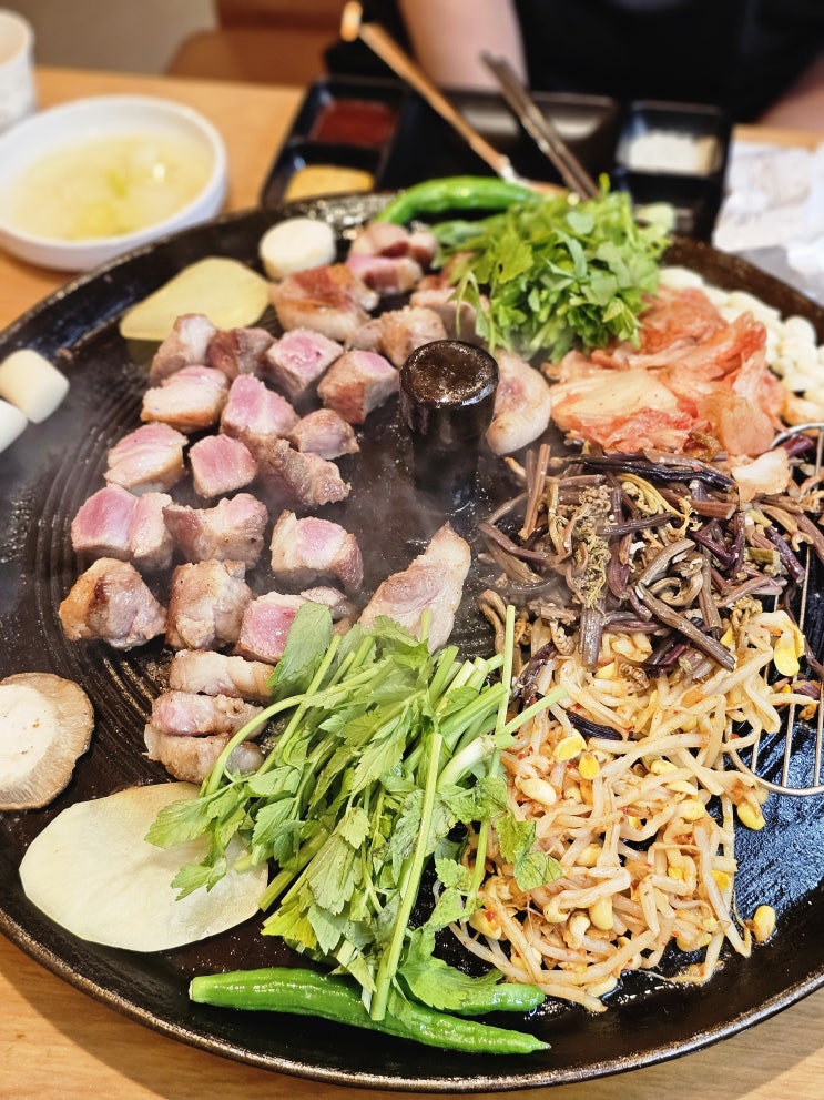  동탄 남광장 맛집 점심 삼겹살 추천 만재네 고기집