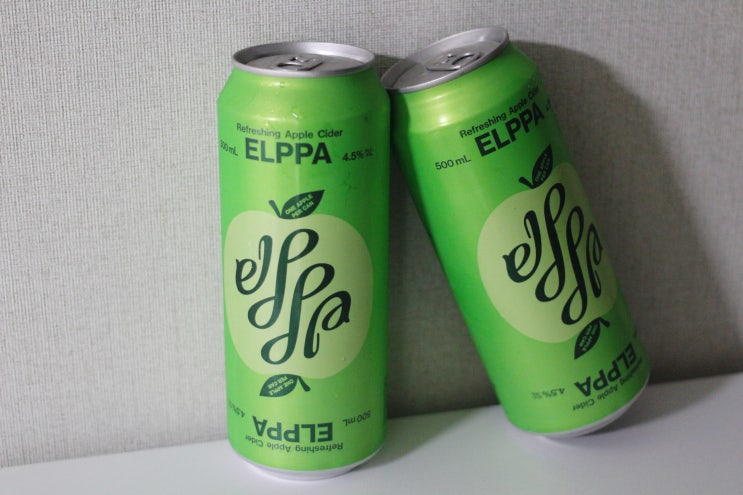  엘파 신상맥주 편의점 사과맥주 ELPPA 내입맛엔?