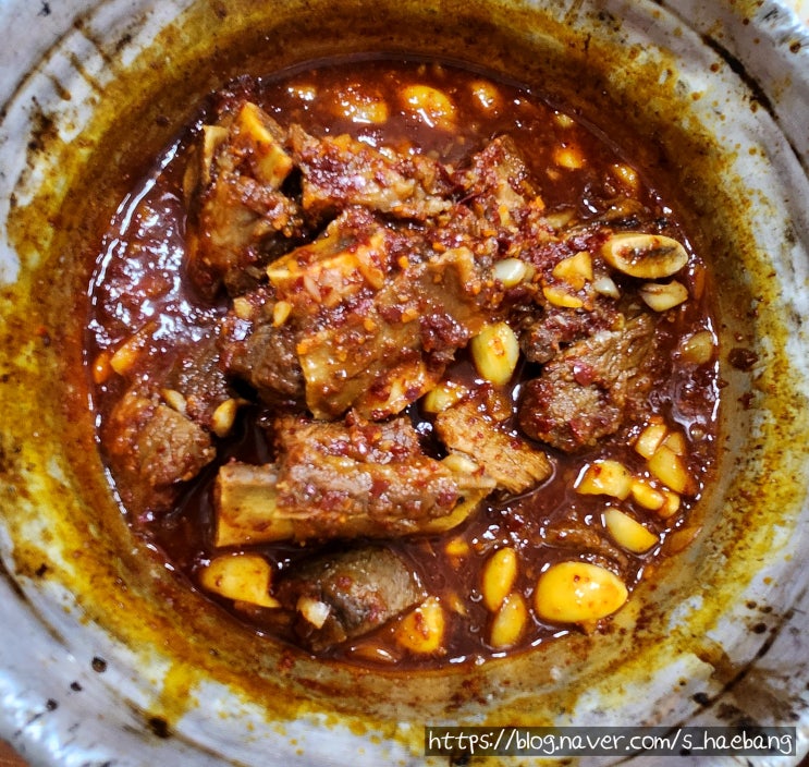  서문시장 맛집 경희식당, 매콤한 소갈비찜 돼지갈비찜 식당 맵기 선택 가능