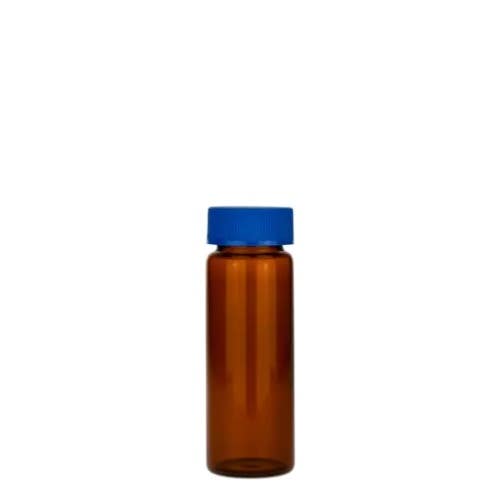  [유리초자] 30 ml 엠버 샘플 바이알 & 스크류 캡 30 ml Amber Storage Vial & Screw cap