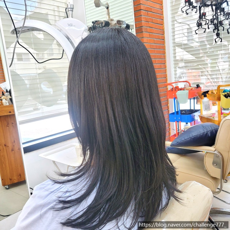  (대전/원신흥동) 얼굴형에 맞게 헤어스타일 추천해주는 미용실-그루헤어 (샴푸 안마의자 있음)