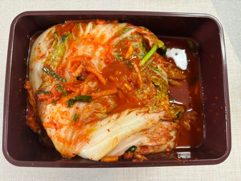 홍진경 더김치 포기김치 3kg 내돈내산!