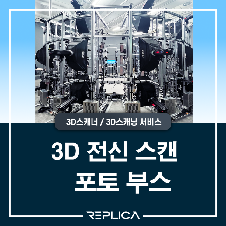  [레플리카] : 3D 전신 스캔 포토부스