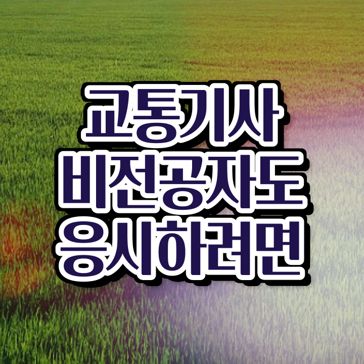  교통기사 시험 일정 교통기사 시험응시자격 집에서 온라인으로 반 년만에 준비한 방법