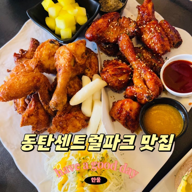  동탄맛집 치킨 진짜 맛있는 픽스치킨 동탄센트럴파크점