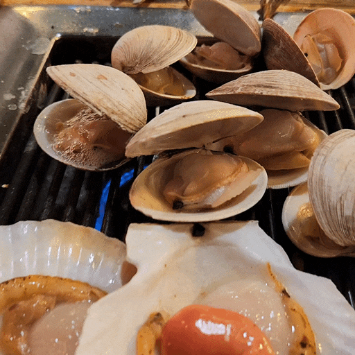  대천 맛집 [조개까는남자] 회 주는 조개구이 맛집 추천! 삼겹살, 새우, 낙지탕탕이 서비스~