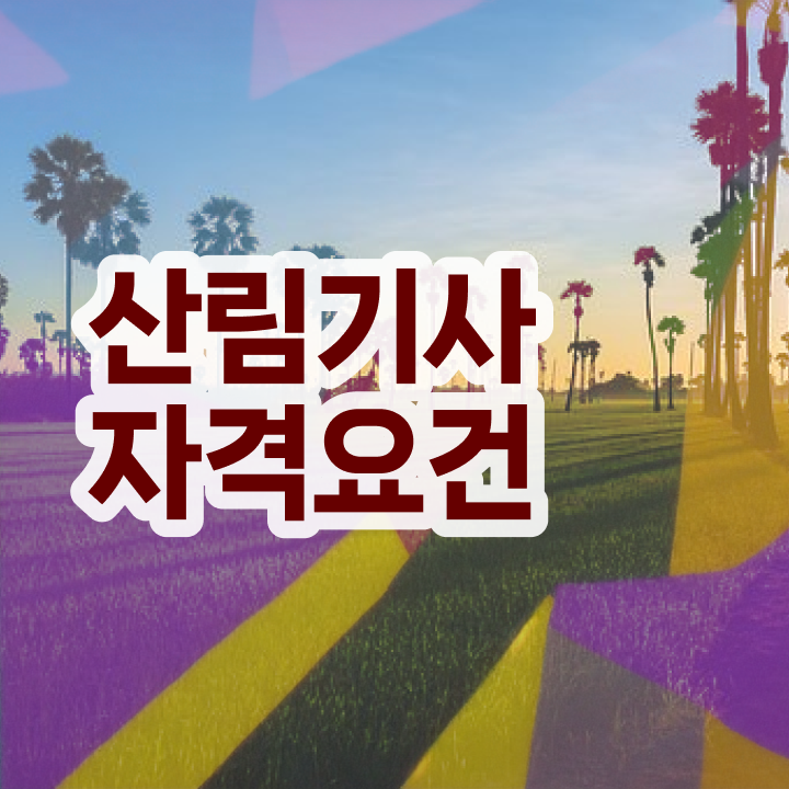  산림기사 자격증 산림기사 시험자격 집에서 온라인으로 쉽고 빠르게 준비한 노하우