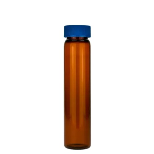  [유리초자] 50 ml 엠버 샘플 바이알 & 스크류 캡 50 ml Amber Storage Vial & Screw cap