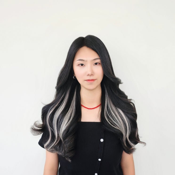  의정부포인트붙임머리_하이라이트염색 살롱드아리랑