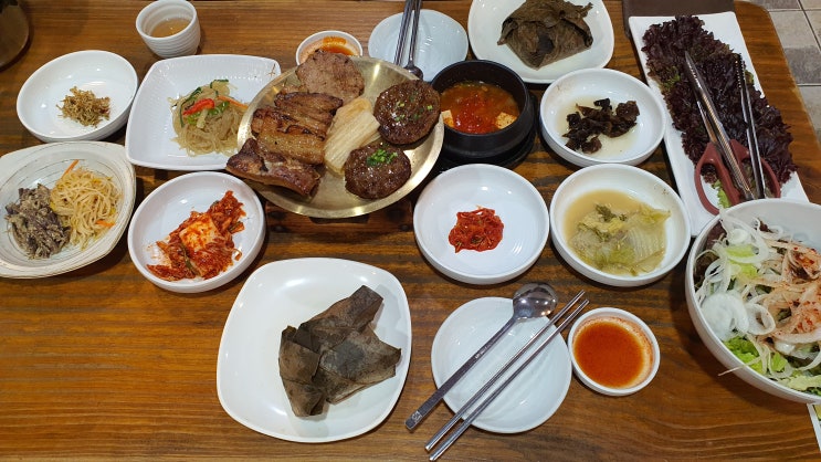  [부산 기장] 줄서서 먹는 기장 떡갈비 맛집 철마연밥