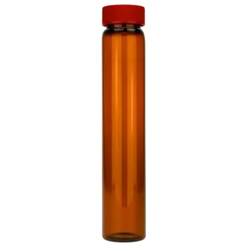  [유리초자] 60 ml 엠버 샘플 바이알 & 스크류 캡 60 ml Amber Storage Vial & Screw cap