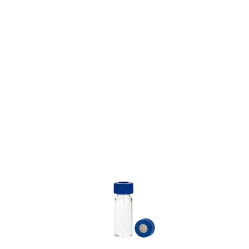 [유리초자] 1.5 ml 투명 셉텀 샘플 바이알 & 스크류 캡 1.5 ml Clear Septum Vial & Screw cap