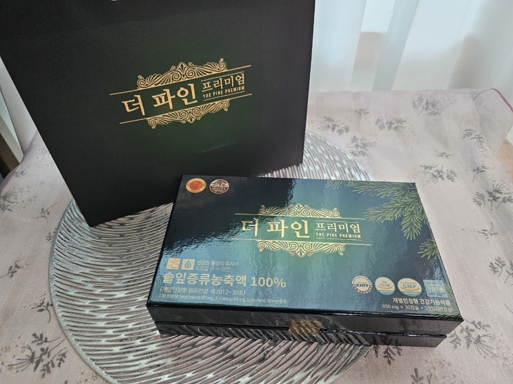  솔잎증류농축액 부모님 영양제 솔잎추출물 더파인프리미엄