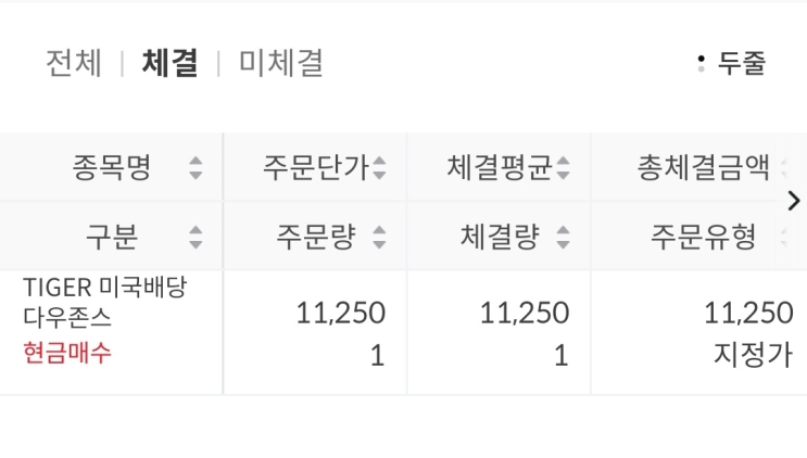  주식 저축 2024.06.13 : TIGER 미국배당다우존스  매수