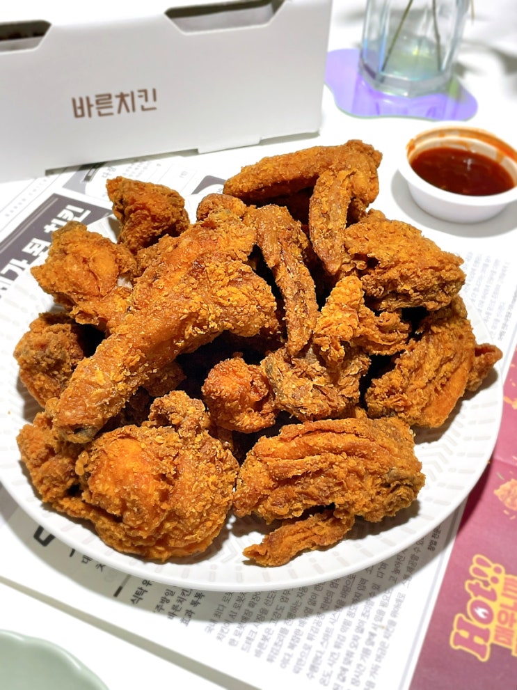 바른치킨 메뉴 추천 핫현미바삭 치킨배달 후기 바른치킨 메뉴 추천 핫현미바삭 치킨배달 후기