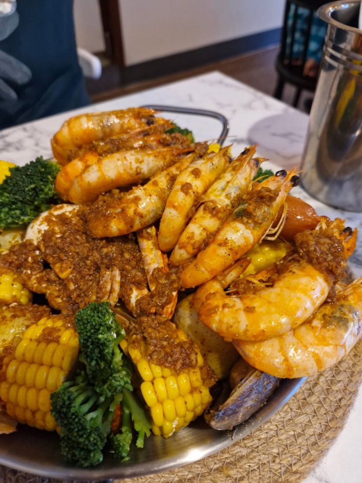 건대 맛집_오늘은슈림프(OH SHU) 보일링 쉬림프/미국식 해물찜