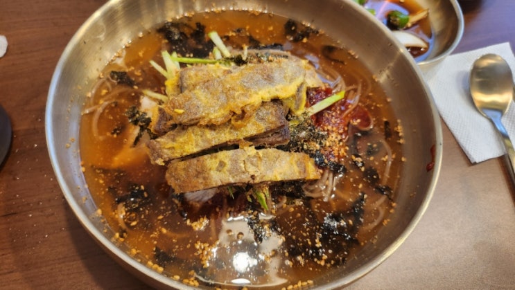 엄마랑 육전국밥 산본역점 : 육전소고기국밥, 육전물막국수