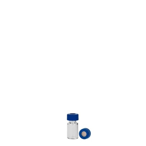  [유리초자] 1 ml 투명 셉텀 샘플 바이알 & 스크류 캡 1 ml Clear Septum Vial & Screw cap