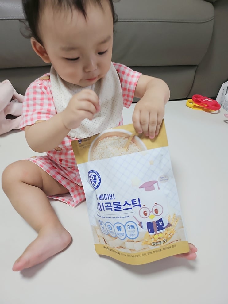  아기첫떡뻥 연세 아기과자 유기농 닥터로하스 떡뻥