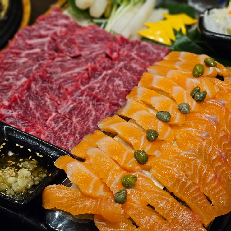  울산 매곡 이자까야 기본안주 부터 육사시미 연어회까지 맛있는 오이시 후기