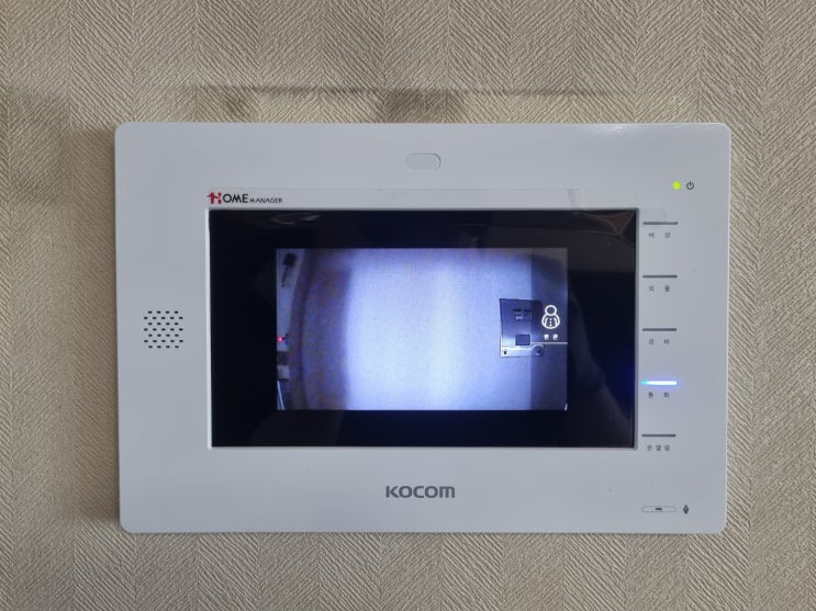  일산서구 산들마을대교6단지아파트 코콤 비디오폰 K6B VP-70A 교체
