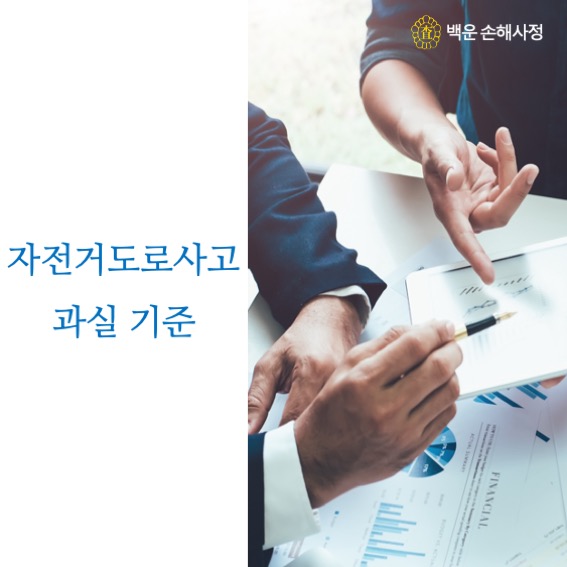  자전거도로 사고 과실