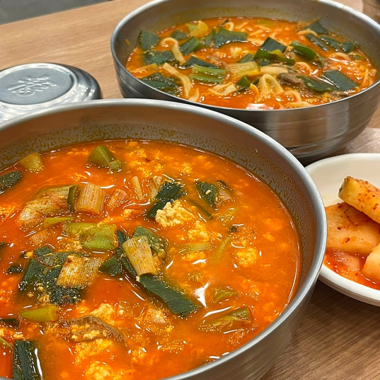  [대구/서구/내당동/감삼역/광장코아] 든든한 밥집, 해장으로 최고인 광코 맛집: 이화수전통육개장 대구두류점(순두부 육개장, 육개장 칼국수)