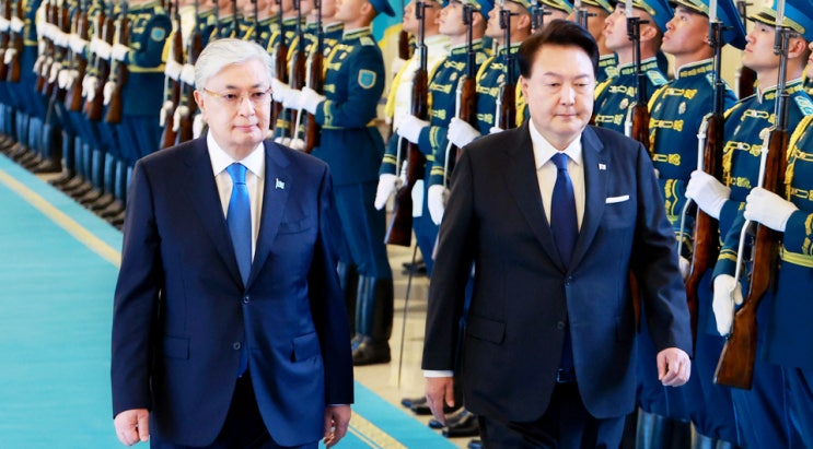 윤석열 <b>대통령</b>, 투르크·카자흐 찍고 <b>우즈벡</b>으로…2박3일 방문